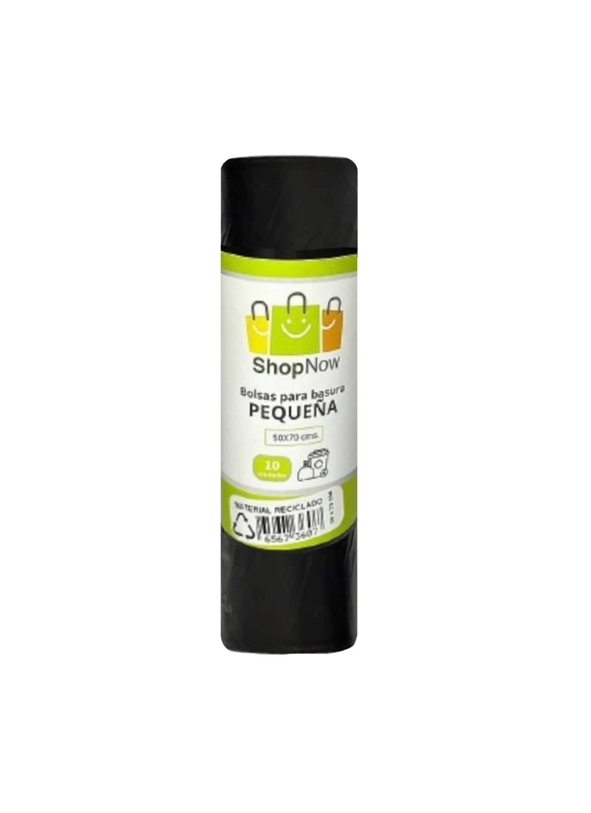 BOLSA DE BASURA 50X70 ROLLO 10 UNIDADES